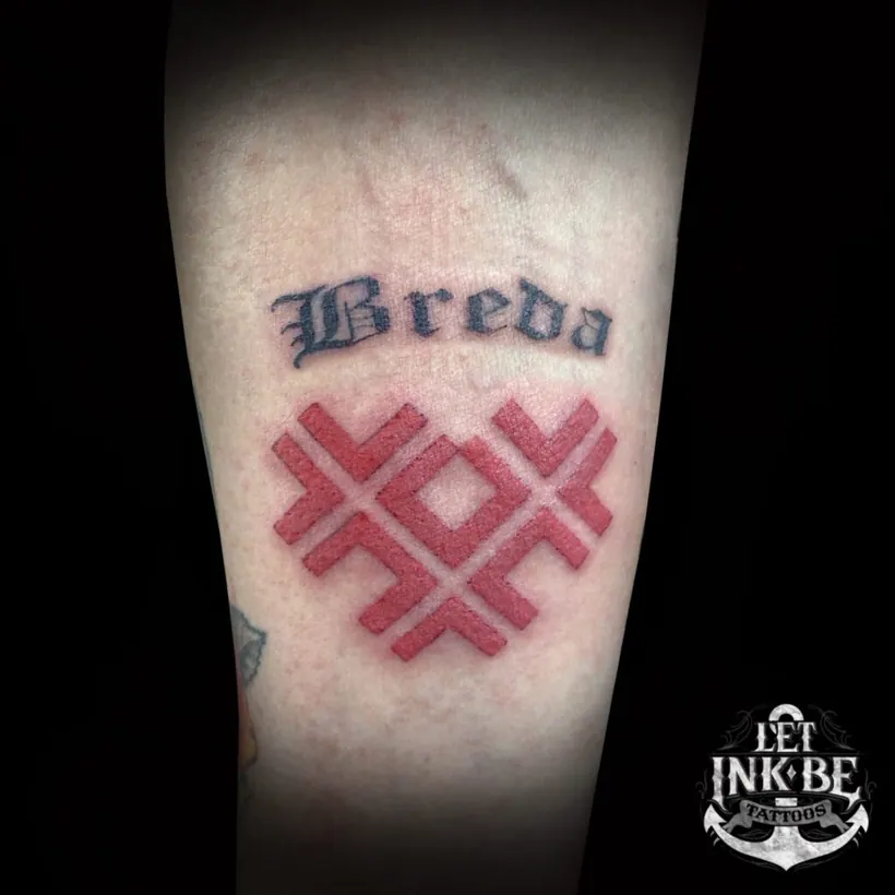 Breda tattoo kleur