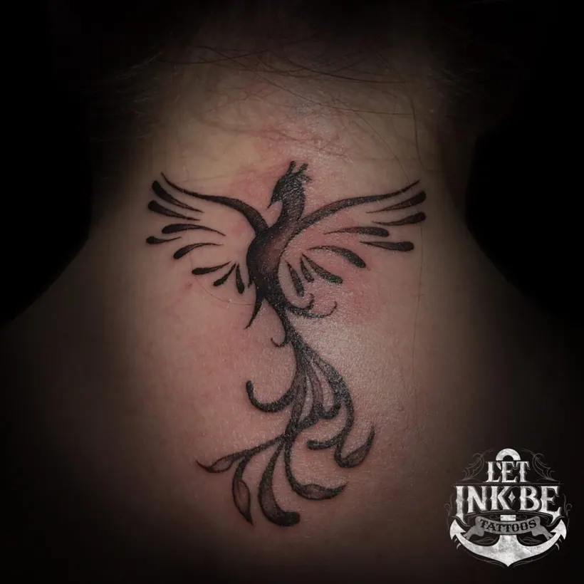 dieren tattoo fenix