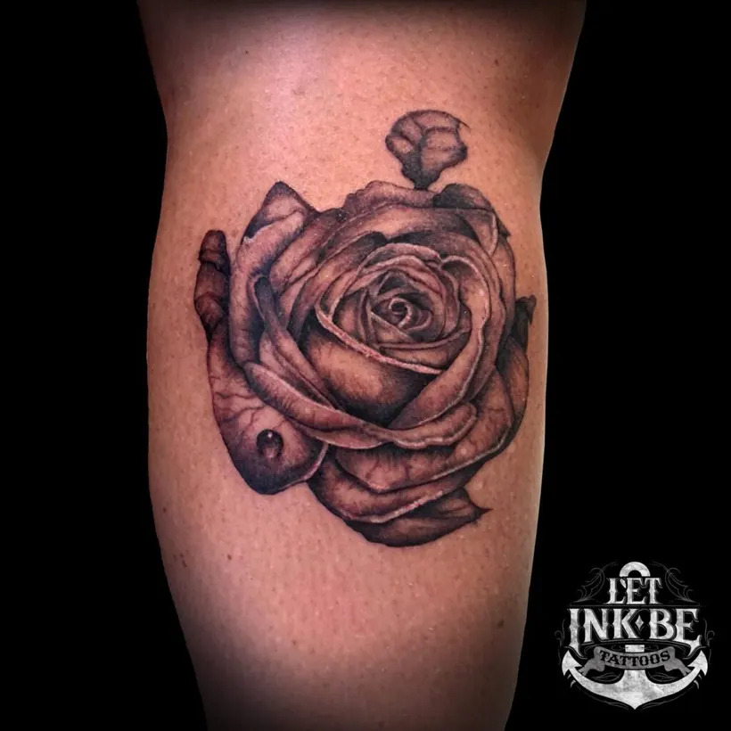 roos tattoo realisme
