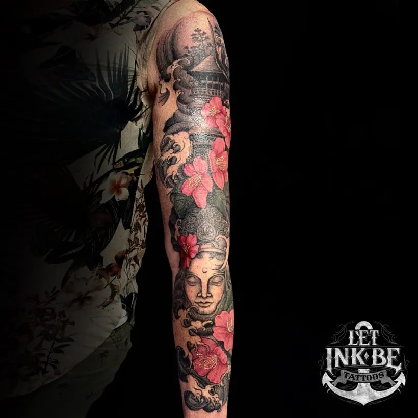 kleuren tattoo japans