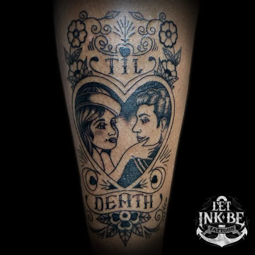 oldschool tattoo love