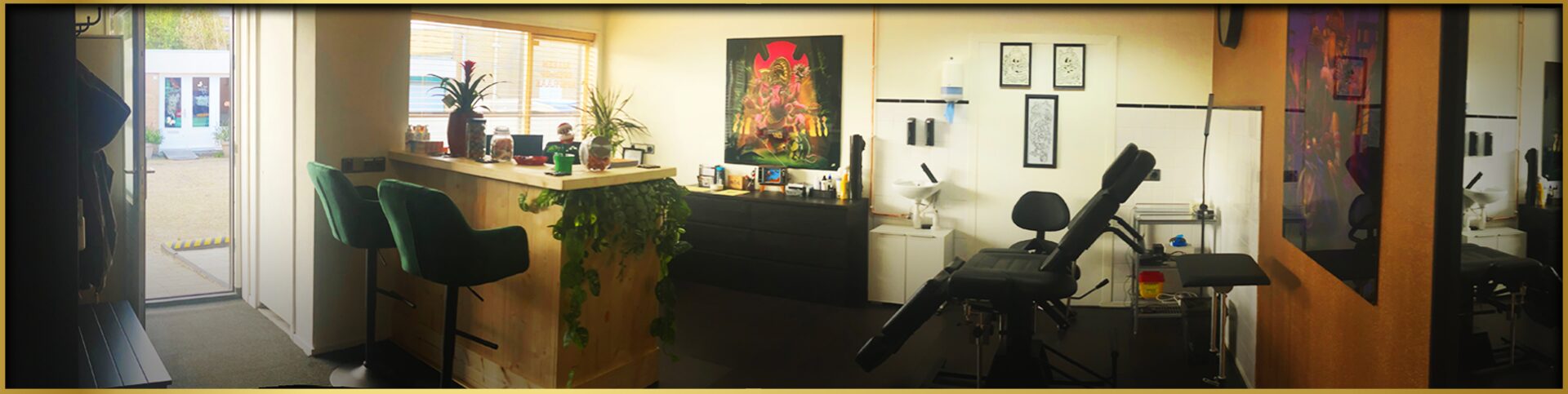 Let Ink Be studio aan de Dorlandweg in Roosendaal
